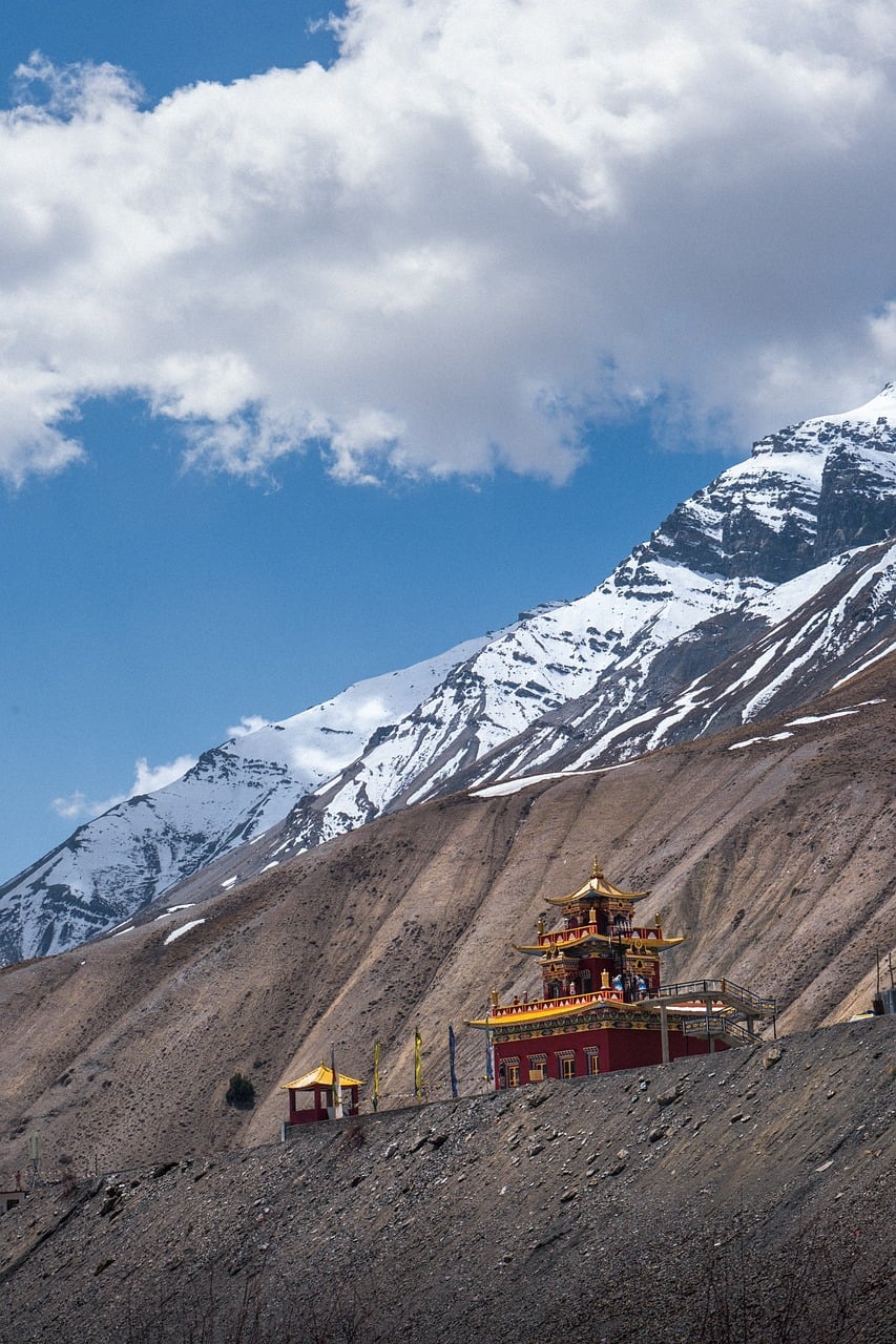adventure travel, cold desert, dramatic skies, high altitude, himalayas, indian mountains, majestic mountains, mountain landscape, natural wonders, nature photography, remote places, road trip, rugged terrain, scenic beauty, serene landscape, spiti roads, spiti valley, travel india, untouched nature, valley view